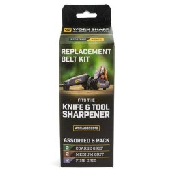 Work Sharp WORK SHARP Kit de Cintas Sortidas, WSKTS - 1" x 12" WSSA0002012