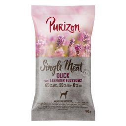 100g Pato com flor de lavanda Single Meat Purizon ração cães