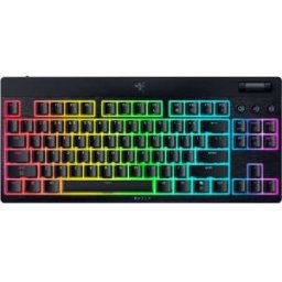 Razer Teclado Gaming Mecânico BlackWidow V4 Low-Profile Tenkeyless HyperSpeed Wireless/Bluetooth - Green Switches - Layout US - Preto