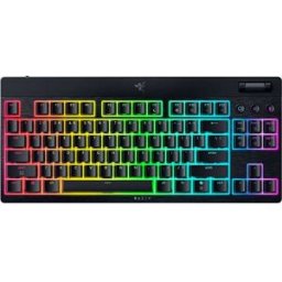 Razer Teclado Gaming Mecânico BlackWidow V4 Low-Profile Tenkeyless HyperSpeed Wireless/Bluetooth - Orange Switches - Layout US - Preto