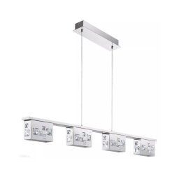Eglo 94293 - Lustre LED suspenso por cabo TRESANA 4xLED/5,8W/230V