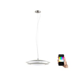 Eglo 98044 - Candelabro suspenso LED RGB com regulação MONEVA-C LED/27W/230V