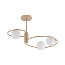 Candelabro suspenso AQUA 3xG9/12W/230V dourada