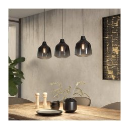 Eglo 43822 - Candeeiro suspenso SEDBERGH 3xE27/40W/230V