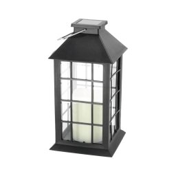Iluminação LED suspensa solar LED/0,02W/1,2V 1xAA 2700K IP44 200 mAh preto