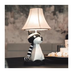 Happy Lamps - Candeeiro de mesa de criança LED BEN LED/5,4W/230V guaxinim