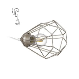 Eglo 33618 - Candeeiro de mesa com ficha TARBES 1xE27/60W/230V