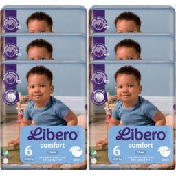 Libero Comfort 6 21 Fraldas Pack 6 unidades