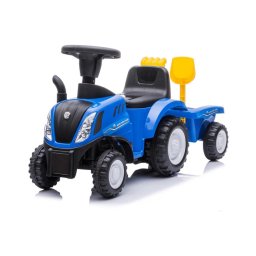 Bicicleta de empurrar NEW HOLLAND 2xAA azul/preto
