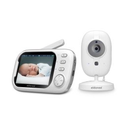 ELDONEX EBM-1010-WH - Babá eletrônica com monitor 5V/2000 mAh