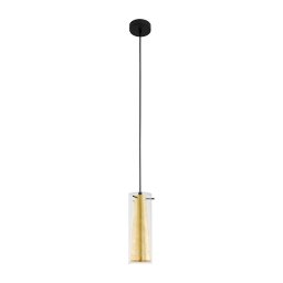 Eglo 79342 - Candeeiro suspenso PINTO GOLD 1xE27/40W/230V dourado