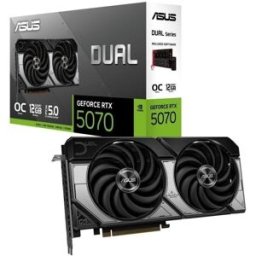 Placa gráfica ASUS Dual GeForce RTX 5070 OC 12GB GDDR7 Reflex 2 RTX AI DLSS4