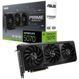 Placa gráfica ASUS GeForce RTX 5070 OC 12GB GDDR7 Reflex 2 RTX AI DLSS4