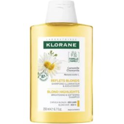 Klorane Extrato de Camomila Shampoo Brilho e Reflexos Dourados 200mL
