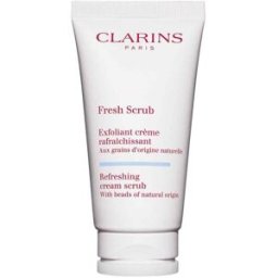 Clarins Fresh Scrub Creme Esfoliante Refrescante com Grãos de Origem Natural 50mL