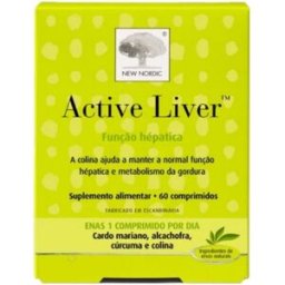 New Nordic Active Liver Suplemento Alimentar para a Função Hepática 30 comp.