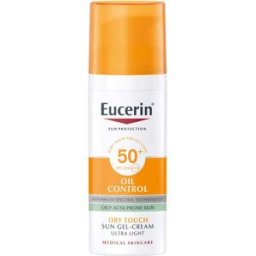 Eucerin Sun Protection Oil Control SPF50+ Gel-Creme Solar Toque Seco 50mL No Color SPF50+