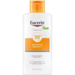 Eucerin Sun Protection Sensitive Protect SPF50+ Loção Solar de Corpo Muito Ligeira 400mL SPF50+