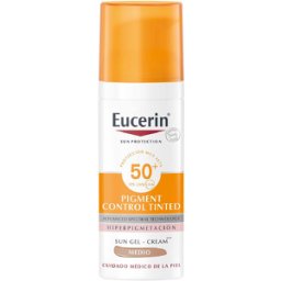 Eucerin Sun Protection Pigment Control SPF50+ Fluido Solar para a Hiperpigmentação 50mL Medium SPF50+