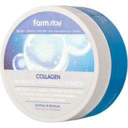 FarmStay Collagen Water Full Discos em Hidrogel para Contorno de Olhos 60 un.