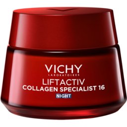 Vichy Liftactiv Collagen Specialist 16 Creme Noite para Todos os Tipos de Pele 50mL