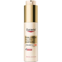 Eucerin Hyaluron-Filler + Elasticity Ultra-Light Creme de Dia SPF50 Antienvelhecimento 50mL SPF50