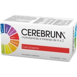 Cerebrum Multivitaminas e Minerais 30 comp. Expiration Date: 2026-09-28