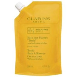 Clarins Bain Aux Plantes "Tonic" Concentrado de Banho Tonificante com Óleos Essenciais 200mL Refill