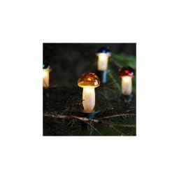 guirlanda TOADSTOOL 12xE10 10,7m branca quente