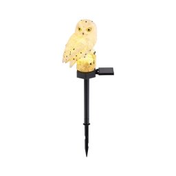 Globo 33874 - Iluminação solar LED SOLAR LED/0,06W/3V IP44 coruja