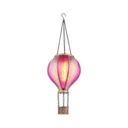 Globo 36136P - Decoração solar LED suspensa 20xLED/0,5W/3V IP44 Balão voador