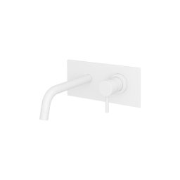 Paffoni - Misturador de lavatório para instalação embutida LIGHT, branco mate