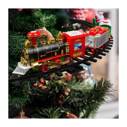 Decoração de Natal LED 10xLED/4xAA comboio