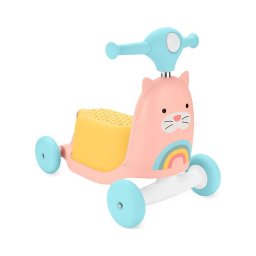 Skip Hop - Bicicleta de empurrar 3em1 ZOO gato 3xAAA