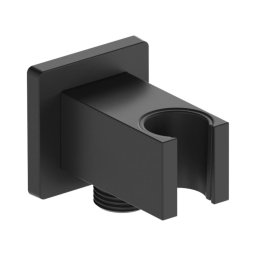 KFA Armatura 845-051-81 - Suporte de duche angular com saída LOGON latão/mate preto