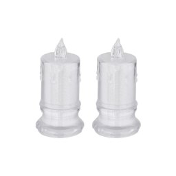Globo 28075-2 - Conjunto 2x Vela LED CANDLE LED/0,25W/3xLR1130