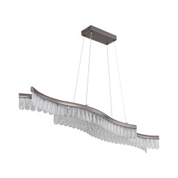 Globo 67348H - Candeeiro suspenso LED JULIET LED/35W/230V 3200K cromado mate