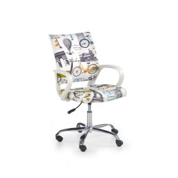 Cadeira de escritório SIRAQ multicolorida