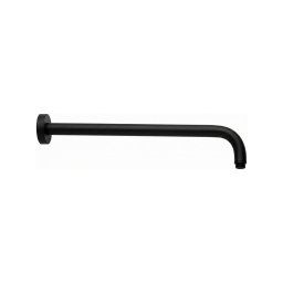 Paffoni - Braço de duche redondo 40 cm preto