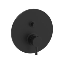 Paffoni - Misturador de chuveiro para instalação embutida LIGHT preto