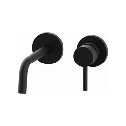 Paffoni - Misturador de lavatório para instalação encastrada LIGHT preto