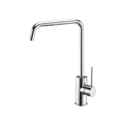 Paffoni - Torneira de cozinha LIGHT 32,6 cm, acabamento cromado brilhante