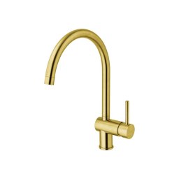 Paffoni - Misturador de cozinha LIGHT dourado escovado