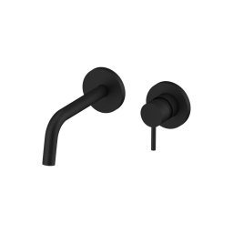 Paffoni - Misturador de lavatório para instalação encastrada LIGHT, preto