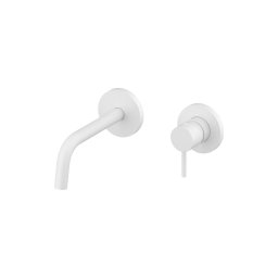 Paffoni - Torneira para lavatório LIGHT para instalação embutida, branco mate