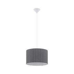Eglo 55702 - Candeeiro suspenso com cabo 1xE27/40W/230V cinzento
