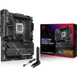 Asus ROG STRIX X870E-H GAMING WIFI7 Motherboard ATX AMD X870E com Wi-Fi 7, DDR5, 4x M.2, 5GbE e Bluetooth 5.4