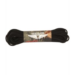 Mil-Tec US paracord de nylon 15,24m. TEESAR preto 15945002