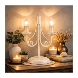 Lâmpada de mesa DONATO 2xE14/40W/230V