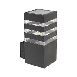 Rabalux 7379 - Luminária de parede exterior ANKARA 1xE27/12W/230V IP44